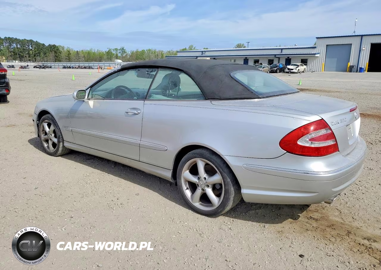 2005 Mercedes-Benz Clk 320 VIN:WDBTK65J05F130875 - 2