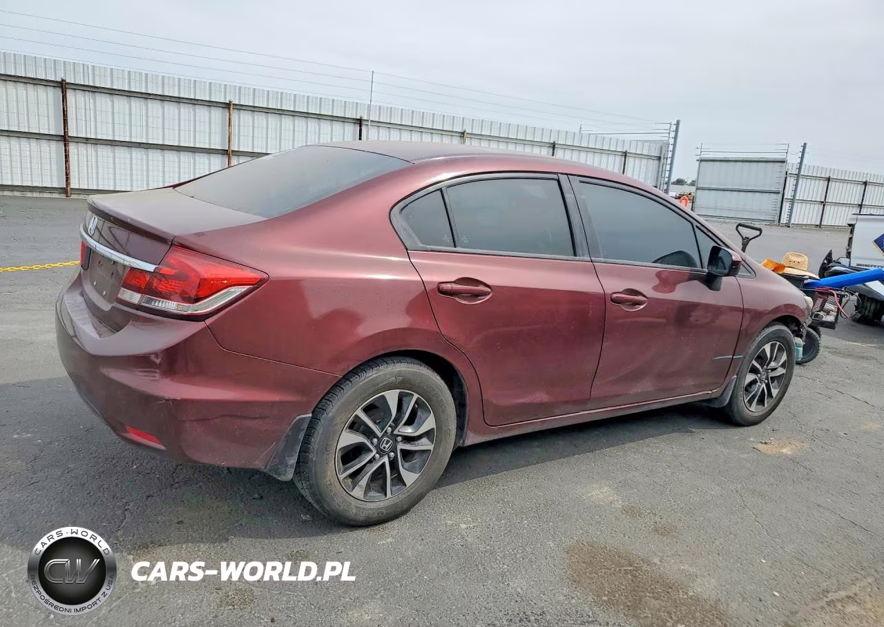 2015 Honda Civic Lx VIN:19XFB2F59FE706449 - 3