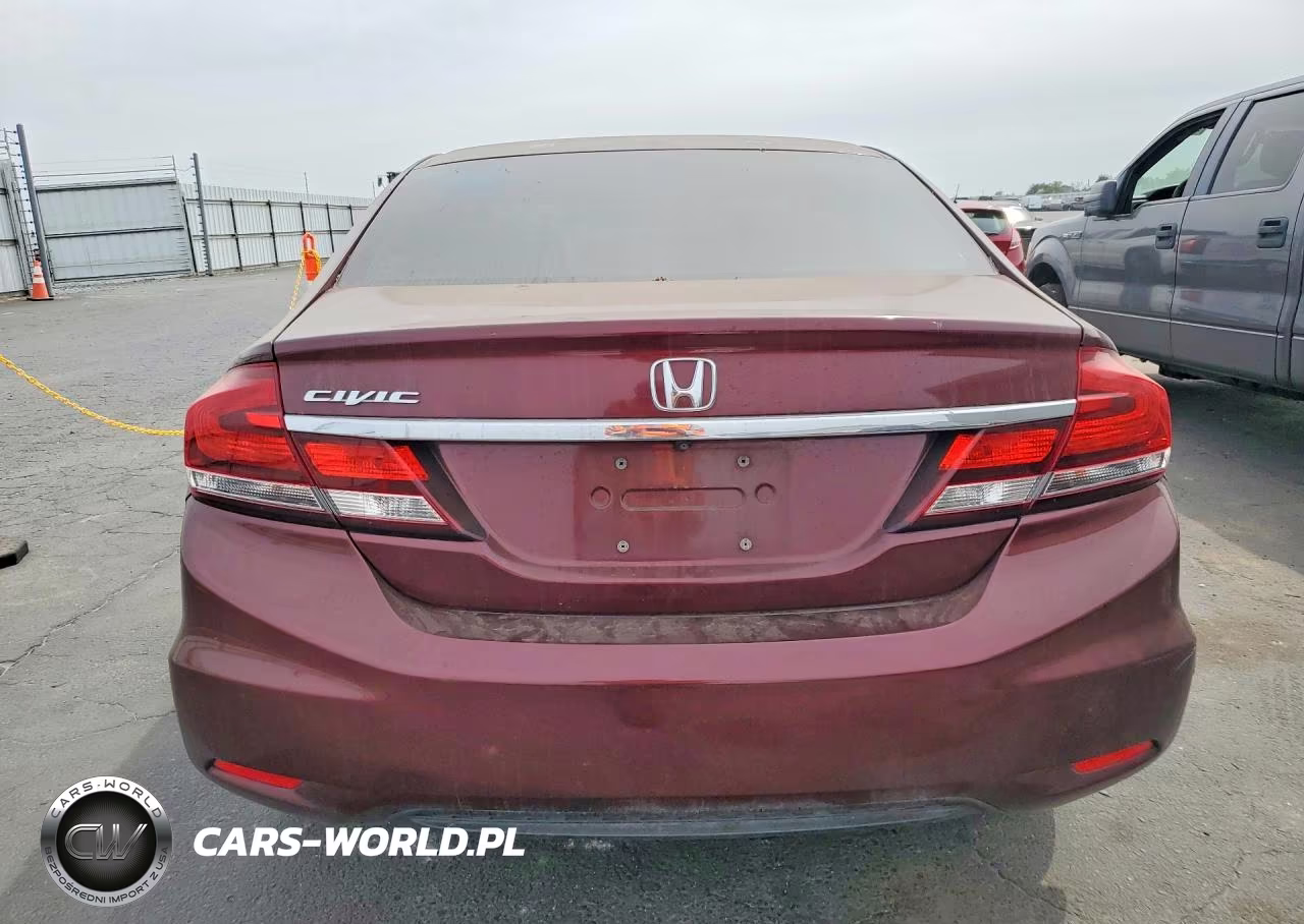 2015 Honda Civic Lx VIN:19XFB2F59FE706449 - 6