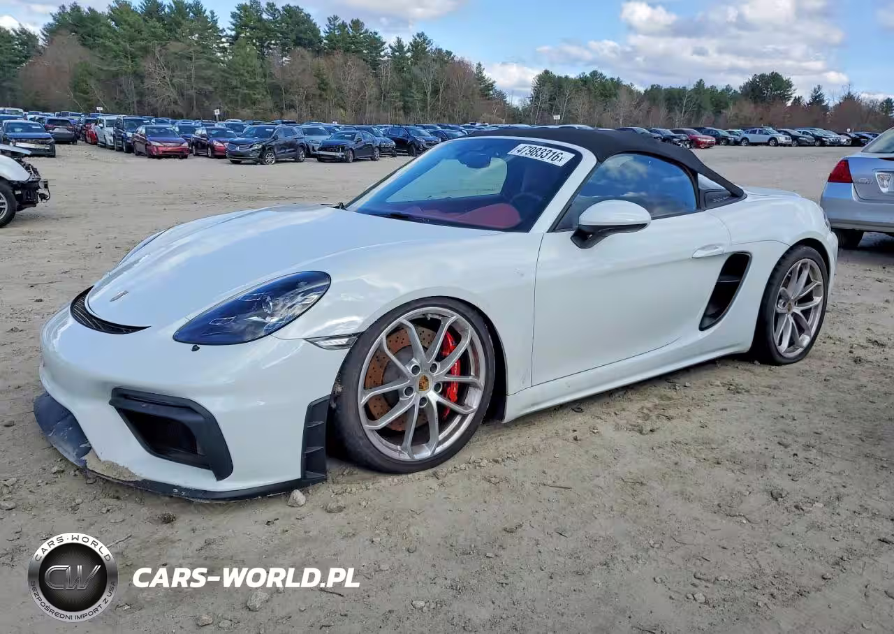 2022 Porsche Boxster Spyder