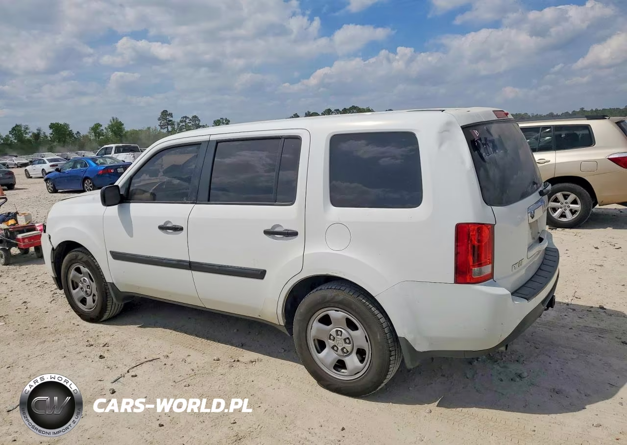 2015 Honda Pilot Lx VIN:5FNYF3H24FB032405 - 2