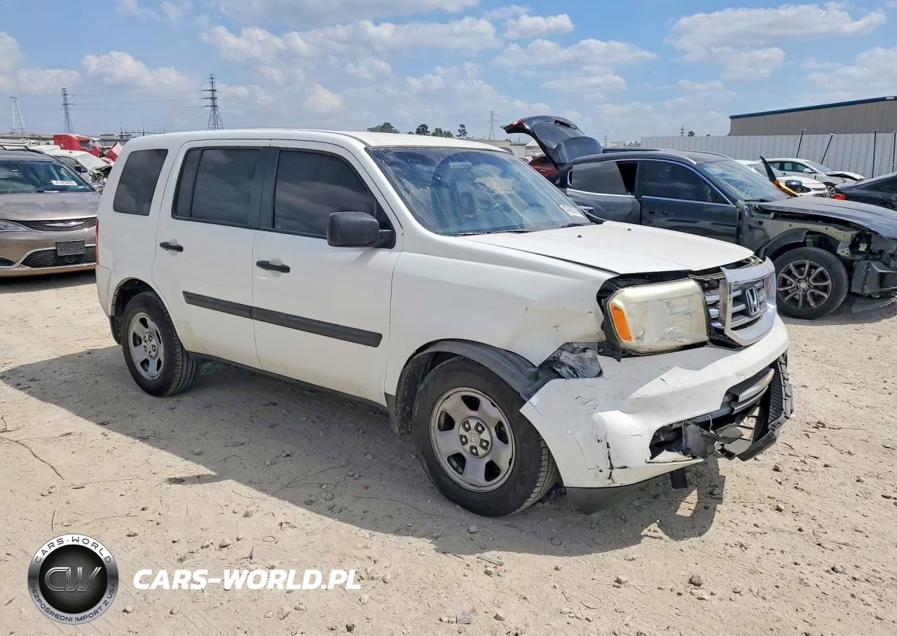 2015 Honda Pilot Lx VIN:5FNYF3H24FB032405 - 4