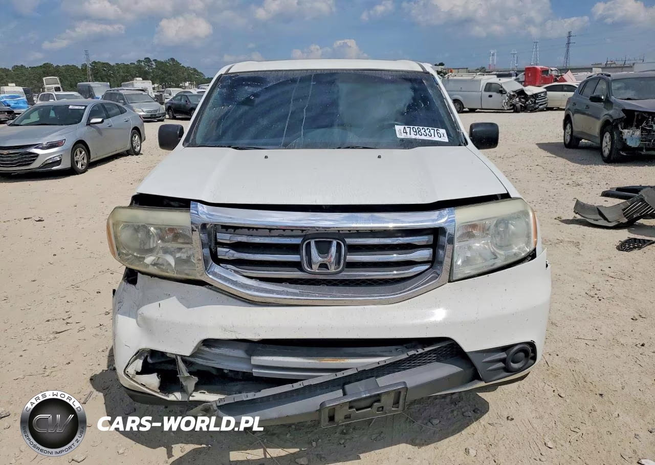 2015 Honda Pilot Lx VIN:5FNYF3H24FB032405 - 5