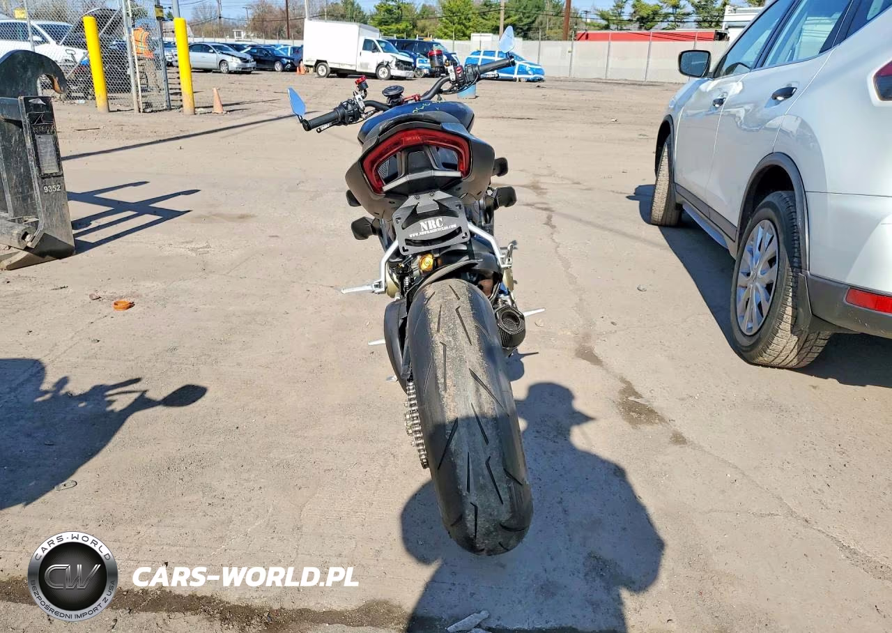 2022 Ducati Streetfighter V4 VIN:ZDMFAKNWXNB007022 - 4