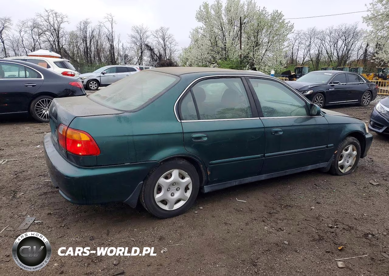2000 Honda Civic Ex VIN:1HGEJ8644YL033915 - 3