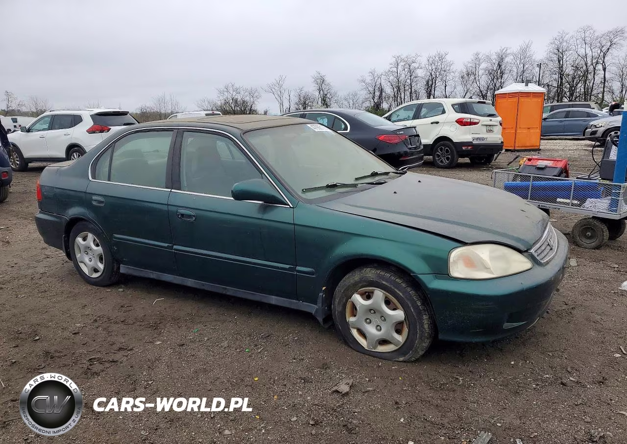 2000 Honda Civic Ex VIN:1HGEJ8644YL033915 - 4