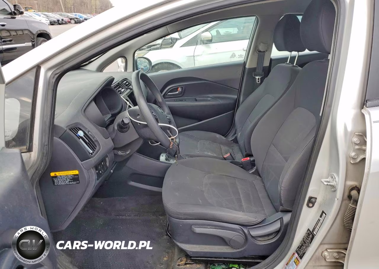 2013 Kia Rio Lx VIN:KNADM4A31D6107077 - 7