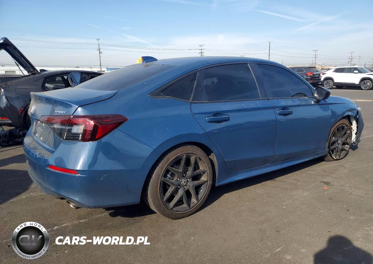 2025 Honda Civic Sport VIN:2HGFE2F54SH563692 - 3
