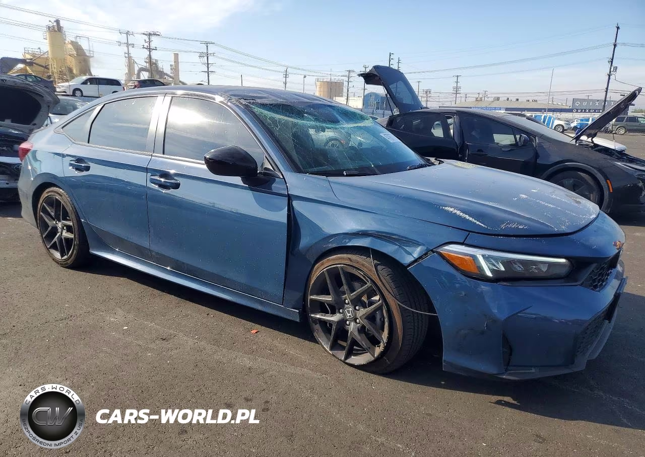 2025 Honda Civic Sport VIN:2HGFE2F54SH563692 - 4