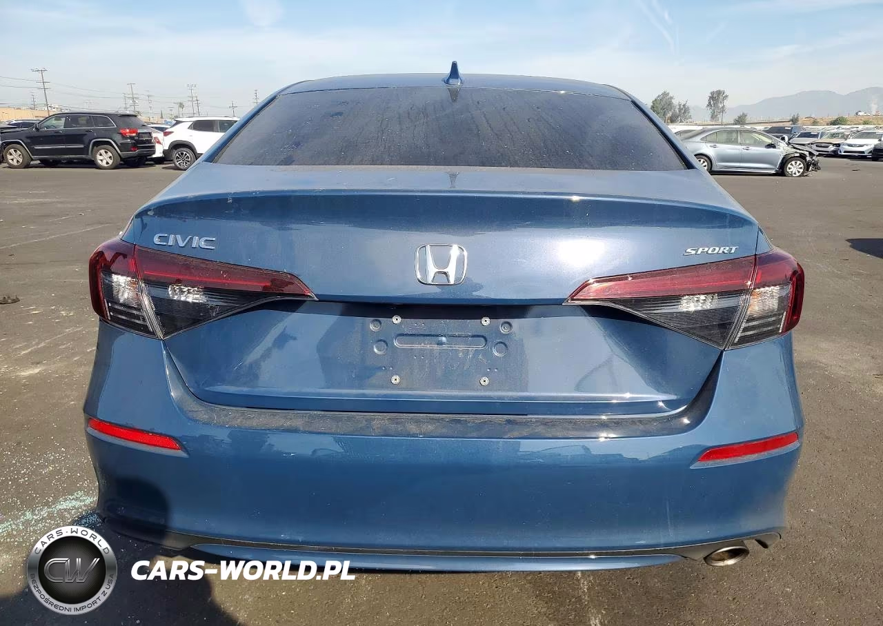 2025 Honda Civic Sport VIN:2HGFE2F54SH563692 - 6