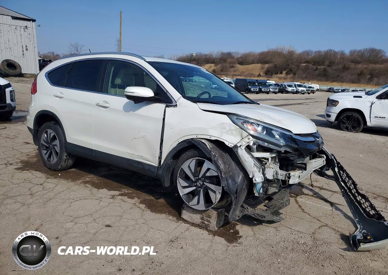 2016 Honda Cr-V Touring VIN:5J6RM4H90GL020581 - 4