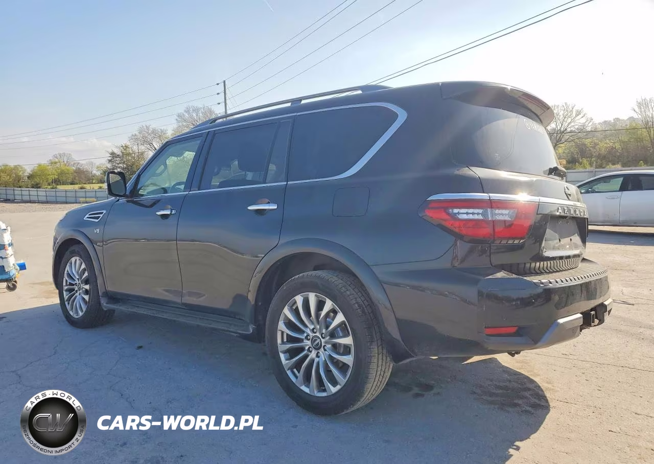 2021 Nissan Armada Sv VIN:JN8AY2AD9M9661350 - 2