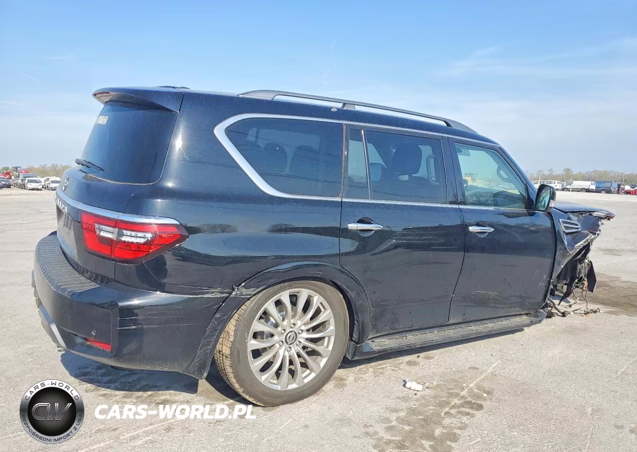 2021 Nissan Armada Sv VIN:JN8AY2AD9M9661350 - 3
