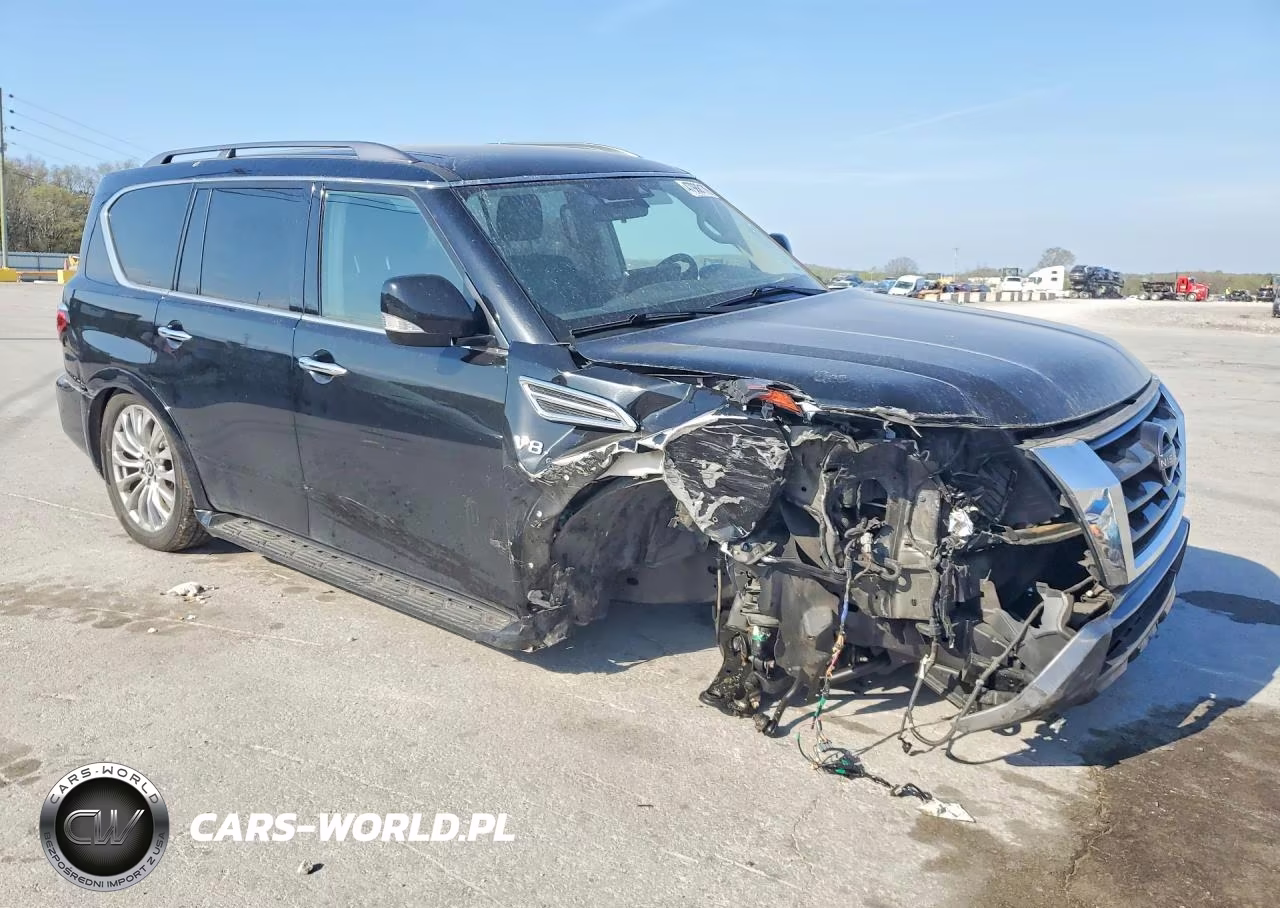 2021 Nissan Armada Sv VIN:JN8AY2AD9M9661350 - 4