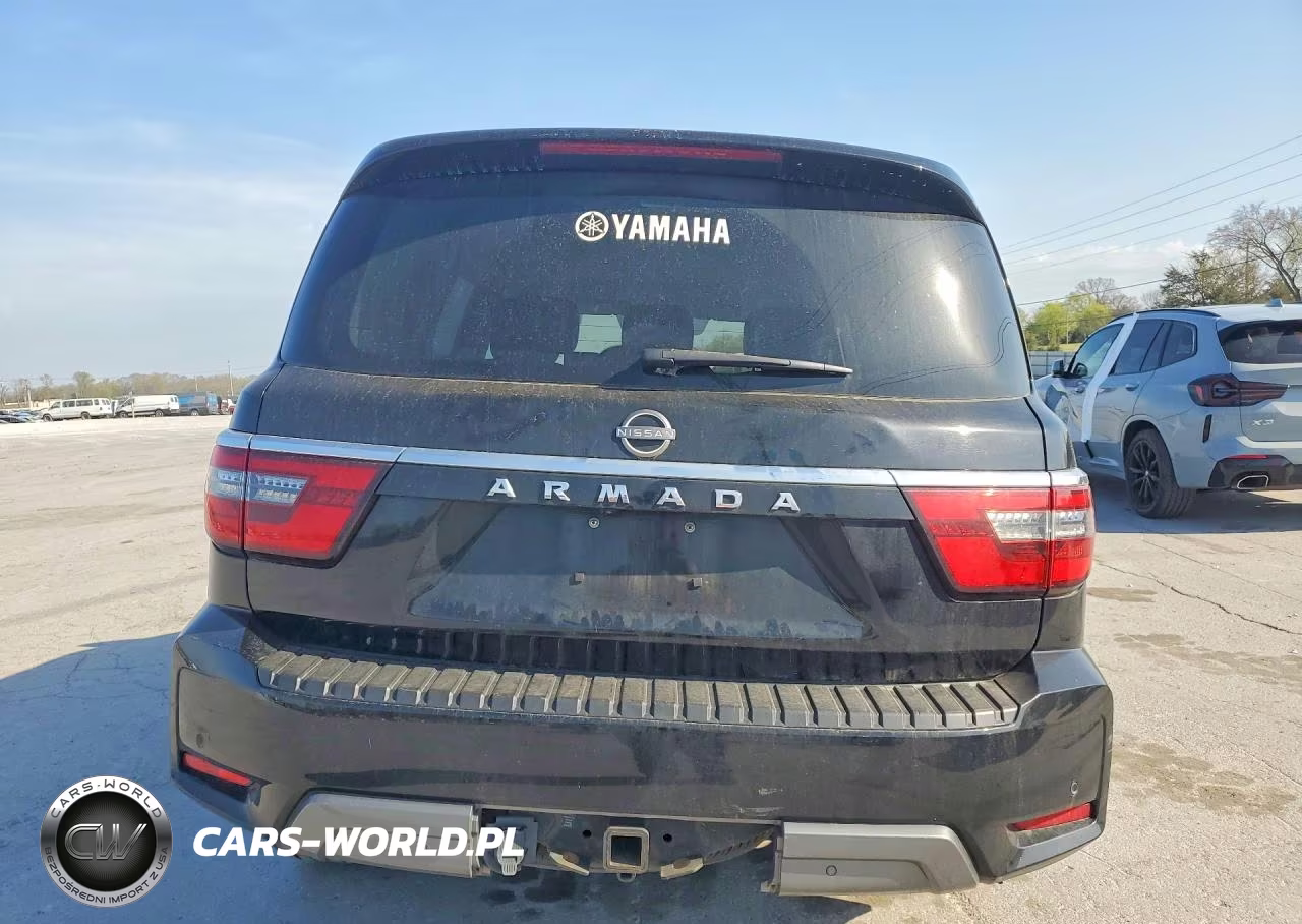 2021 Nissan Armada Sv VIN:JN8AY2AD9M9661350 - 6