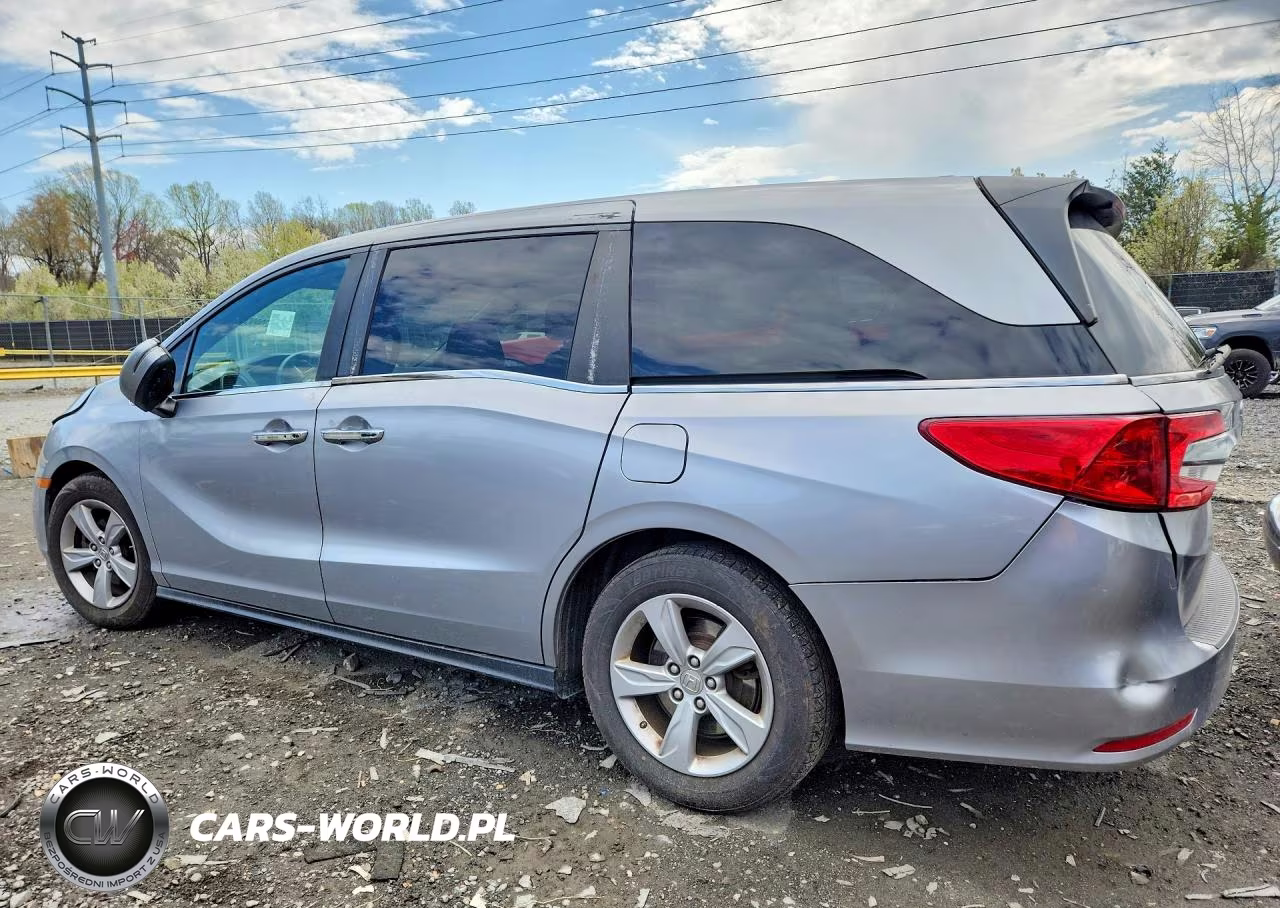 2019 Honda Odyssey Exl VIN:5FNRL6H76KB033639 - 2