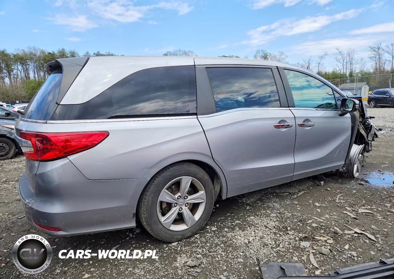 2019 Honda Odyssey Exl VIN:5FNRL6H76KB033639 - 3