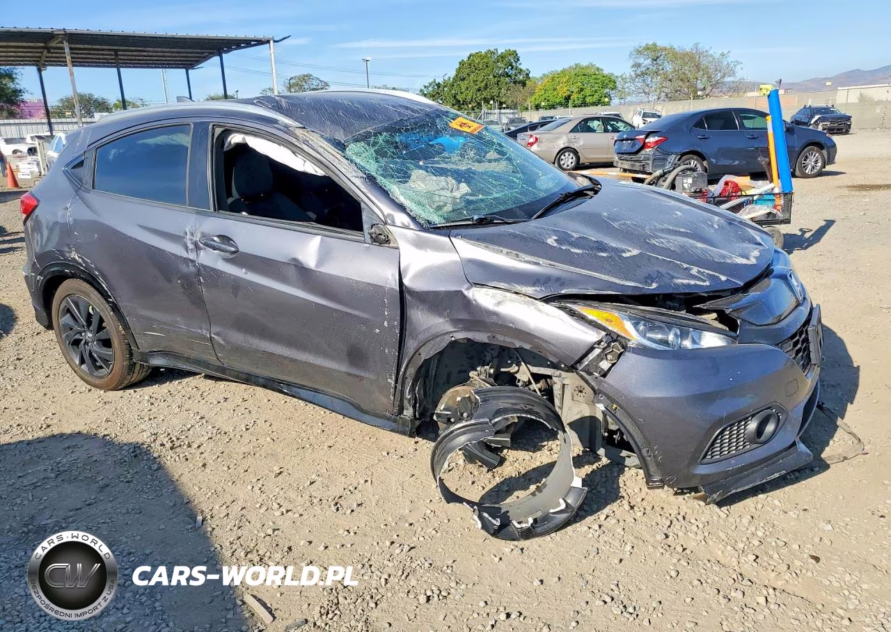 2021 Honda Hr-V Sport VIN:3CZRU6H19MM728294 - 4