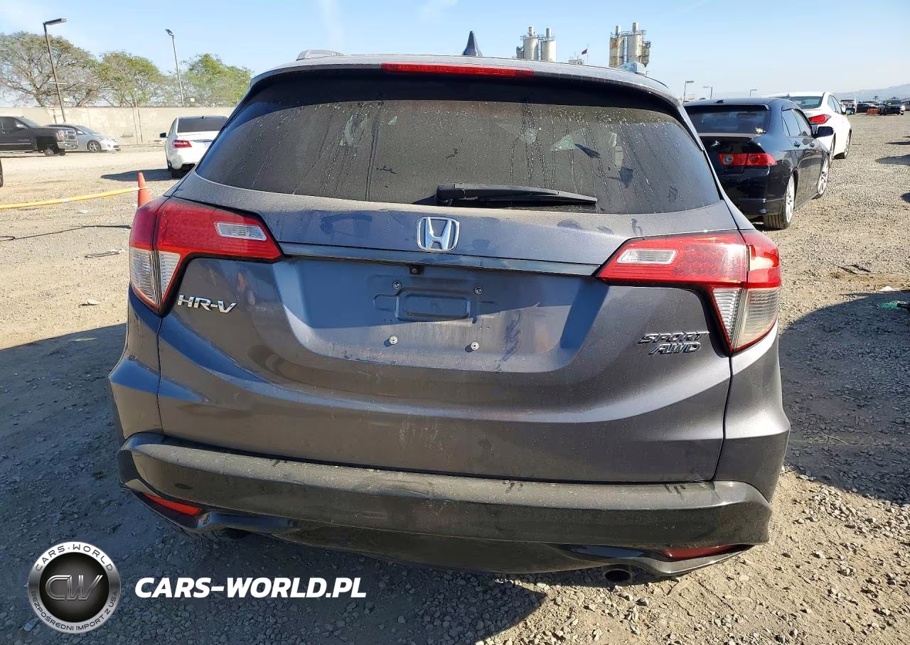 2021 Honda Hr-V Sport VIN:3CZRU6H19MM728294 - 6