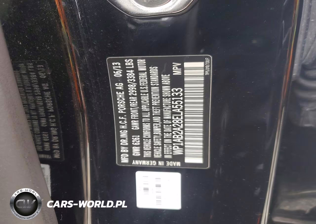 2014 Porsche Cayenne S VIN:WP1AB2A28ELA55133 - 13