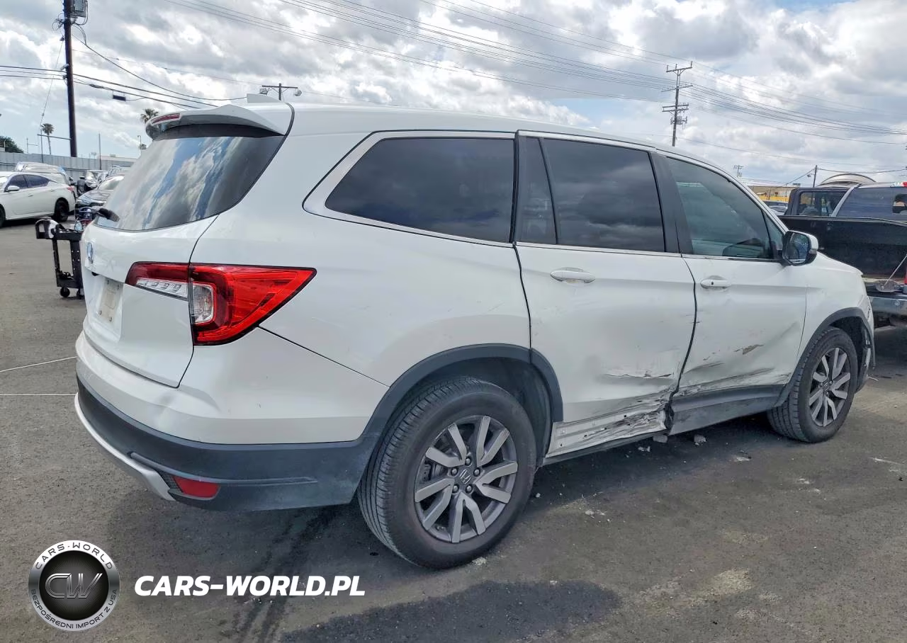 2020 Honda Pilot Ex VIN:5FNYF5H33LB028314 - 3