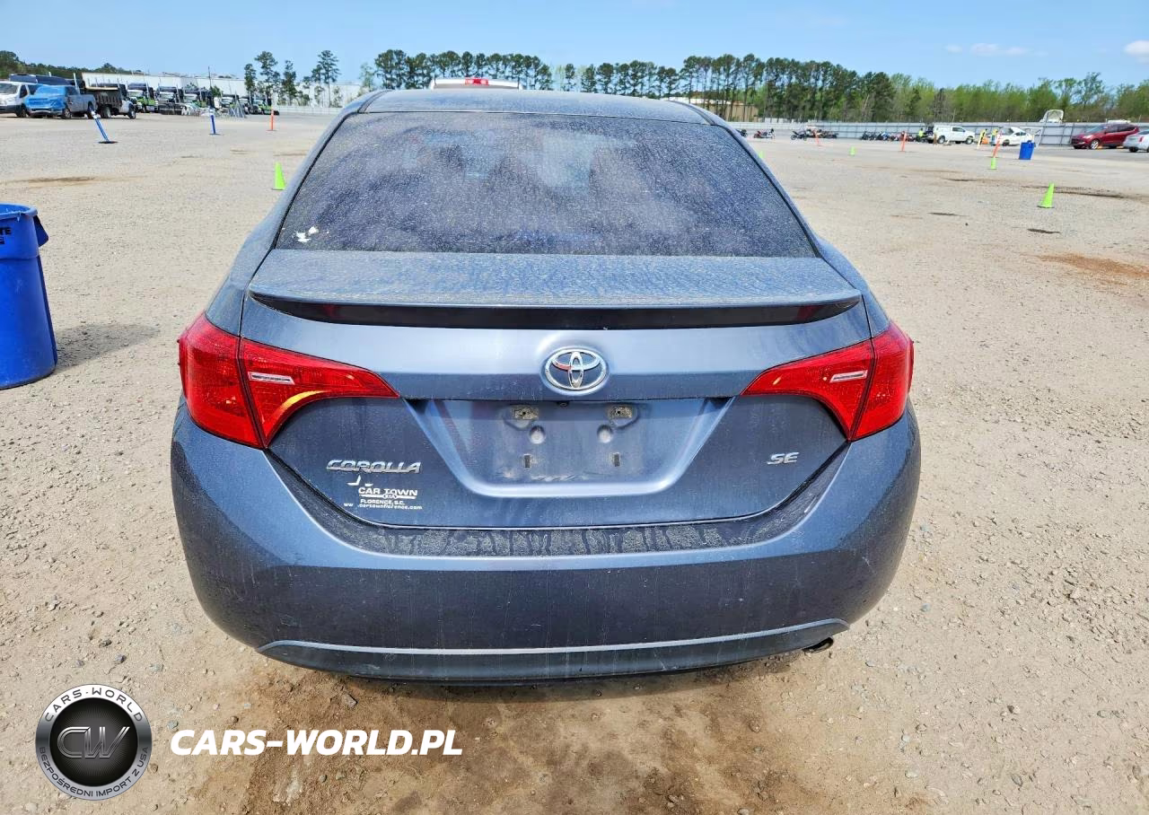 2017 Toyota Corolla Se VIN:5YFBURHE6HP654231 - 6