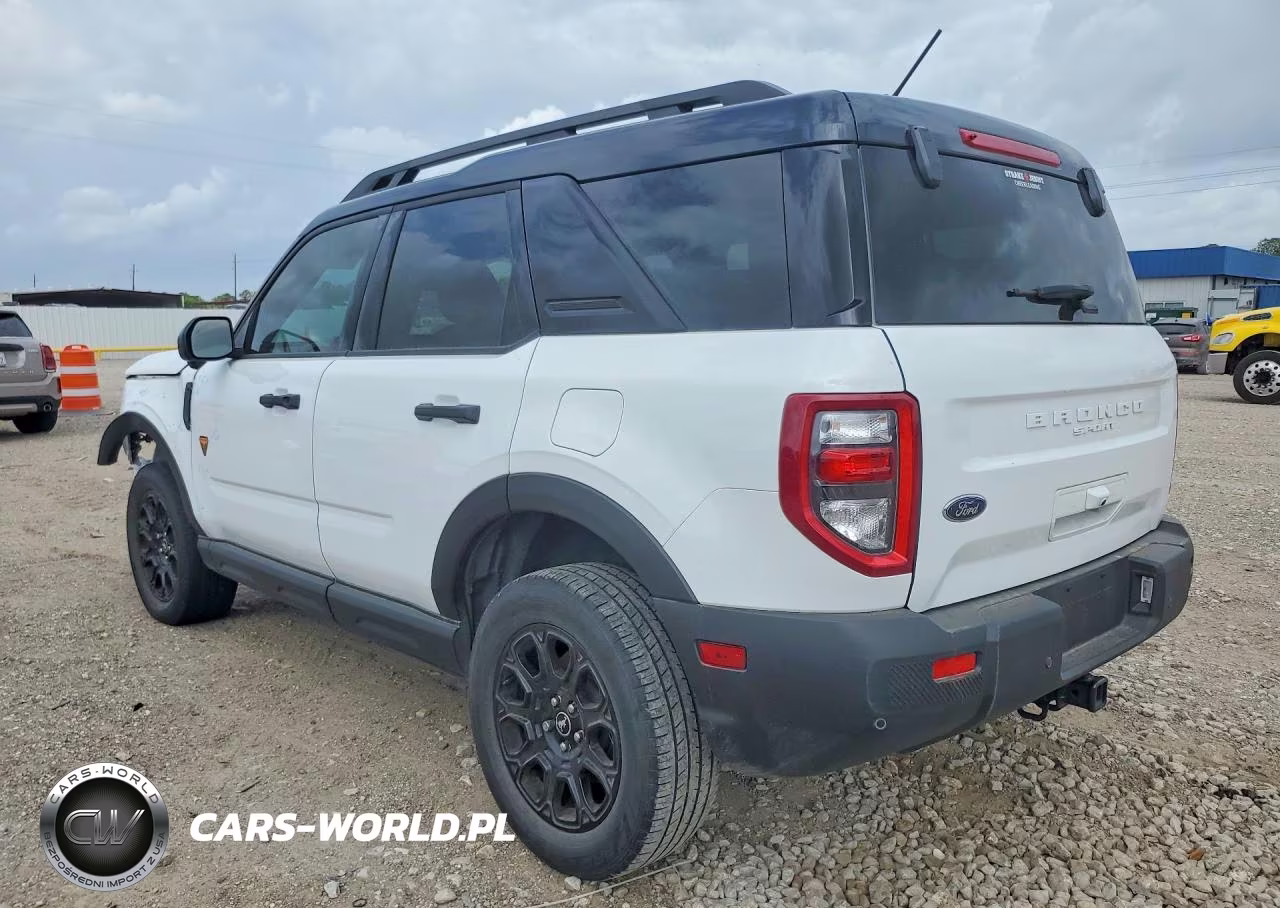 2025 Ford Bronco Sport Badlands VIN:3FMCR9DA2SRE72404 - 2