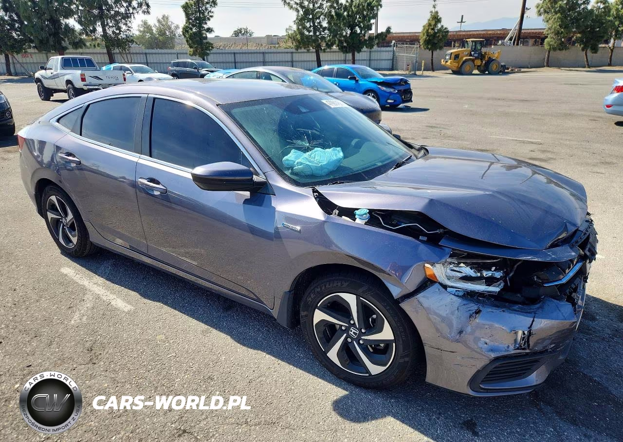 2022 Honda Insight Ex VIN:19XZE4F55NE006989 - 4