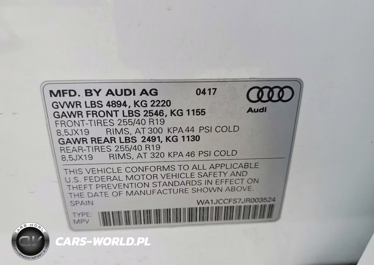 2018 Audi Q3 Premium Plus VIN:WA1JCCFS7JR003524 - 12