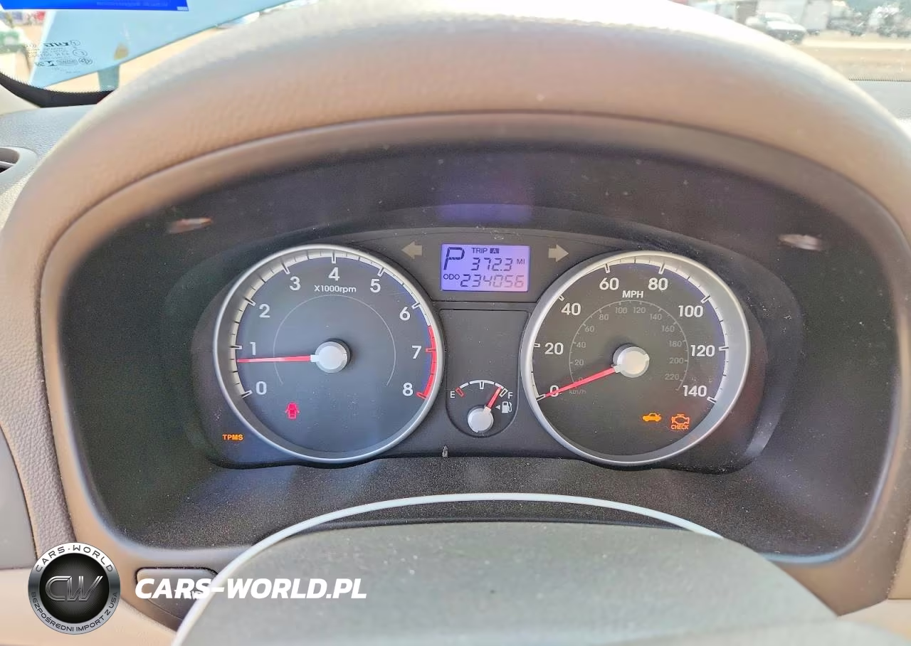 2010 Hyundai Accent Gls VIN:KMHCN4AC5AU500935 - 9