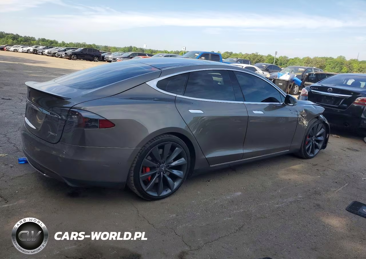 2015 Tesla Model S P85D VIN:5YJSA1H4XFF091825 - 3