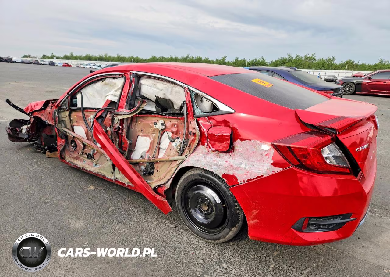 2019 Honda Civic Lx VIN:2HGFC2F69KH525938 - 2