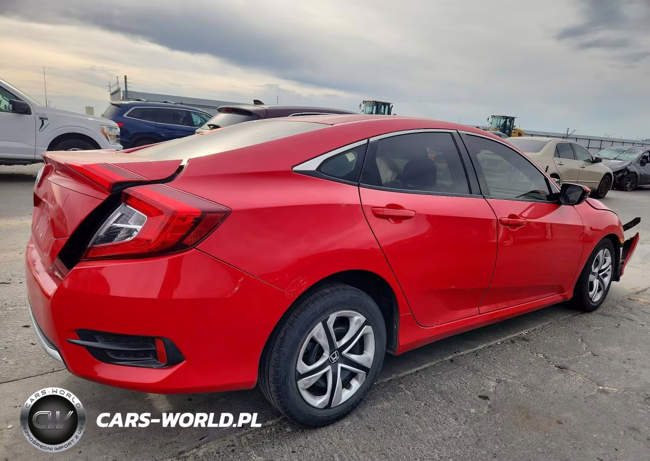 2019 Honda Civic Lx VIN:2HGFC2F69KH525938 - 3