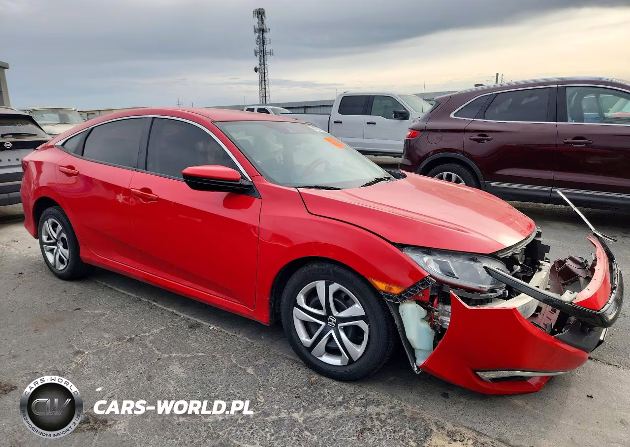 2019 Honda Civic Lx VIN:2HGFC2F69KH525938 - 4