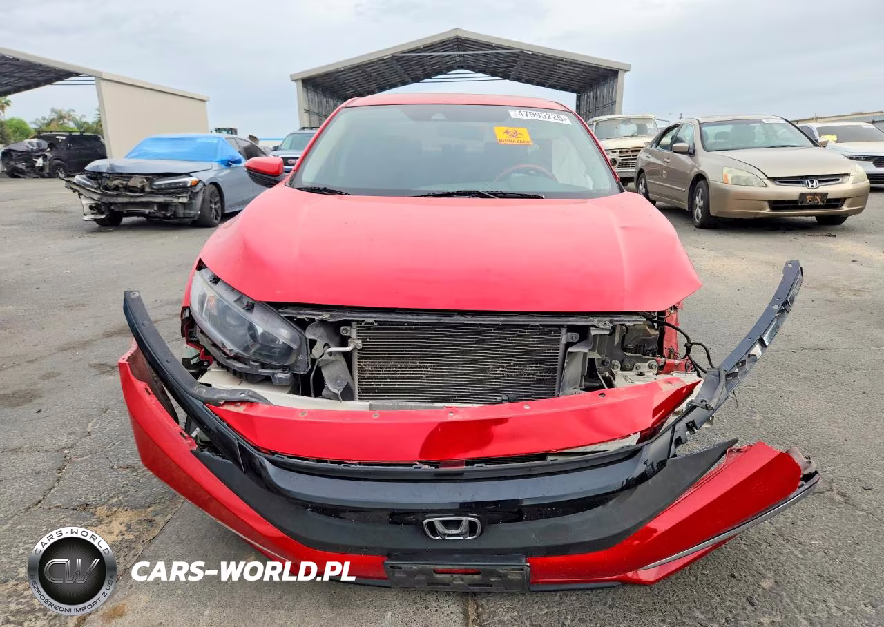 2019 Honda Civic Lx VIN:2HGFC2F69KH525938 - 5