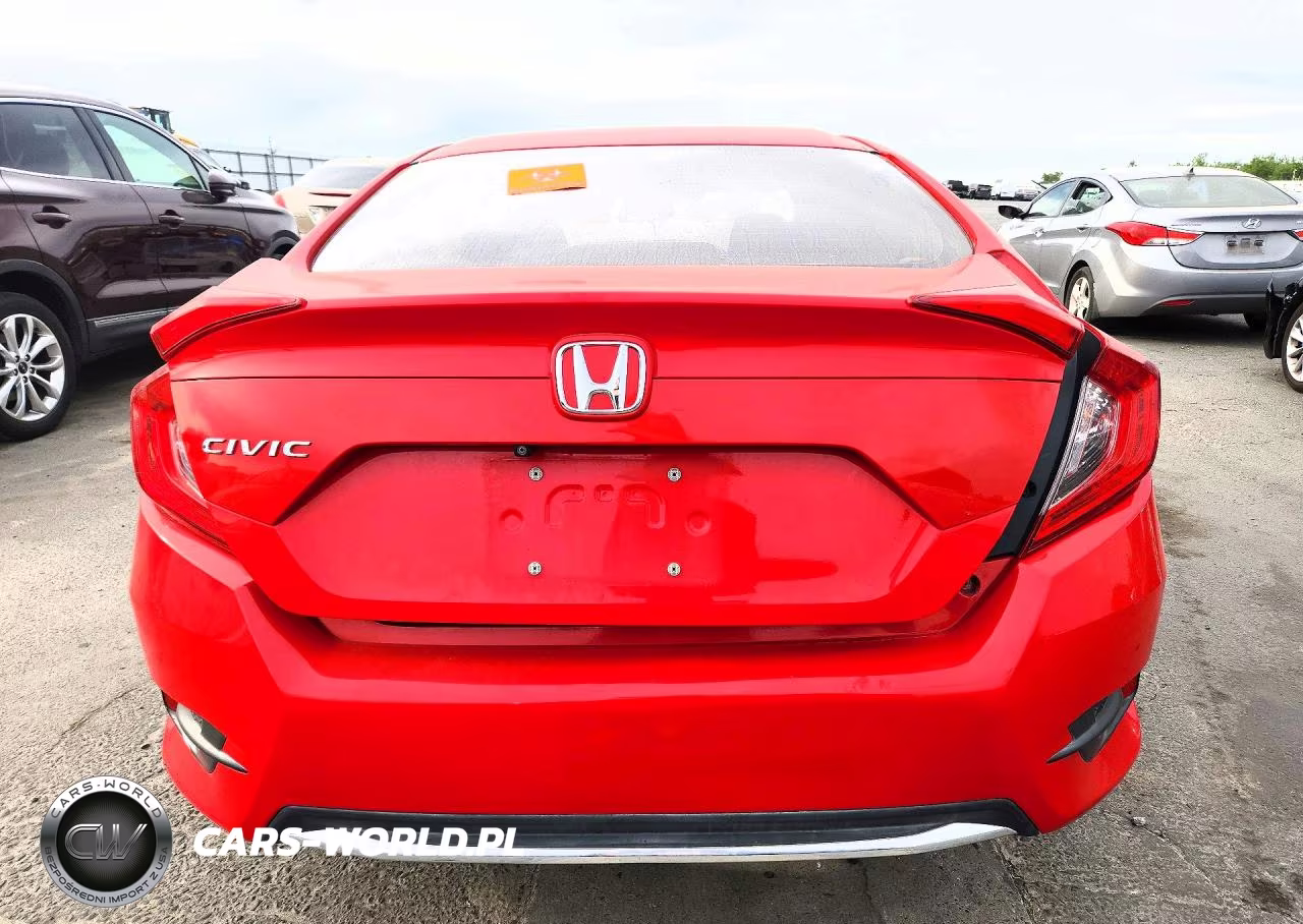 2019 Honda Civic Lx VIN:2HGFC2F69KH525938 - 6