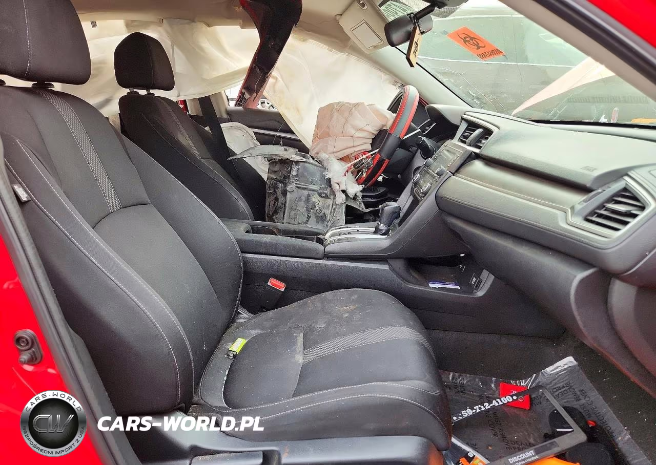 2019 Honda Civic Lx VIN:2HGFC2F69KH525938 - 7