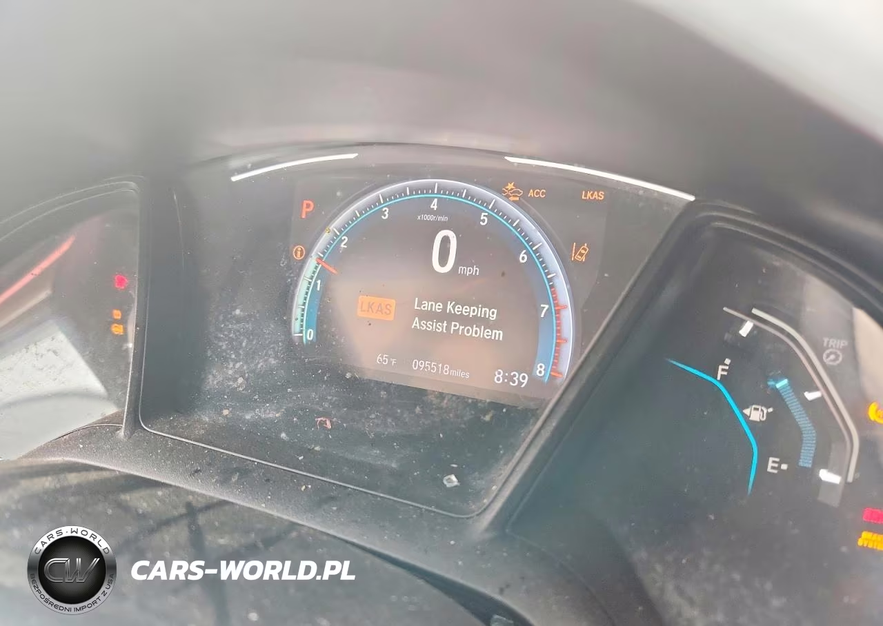 2019 Honda Civic Lx VIN:2HGFC2F69KH525938 - 9