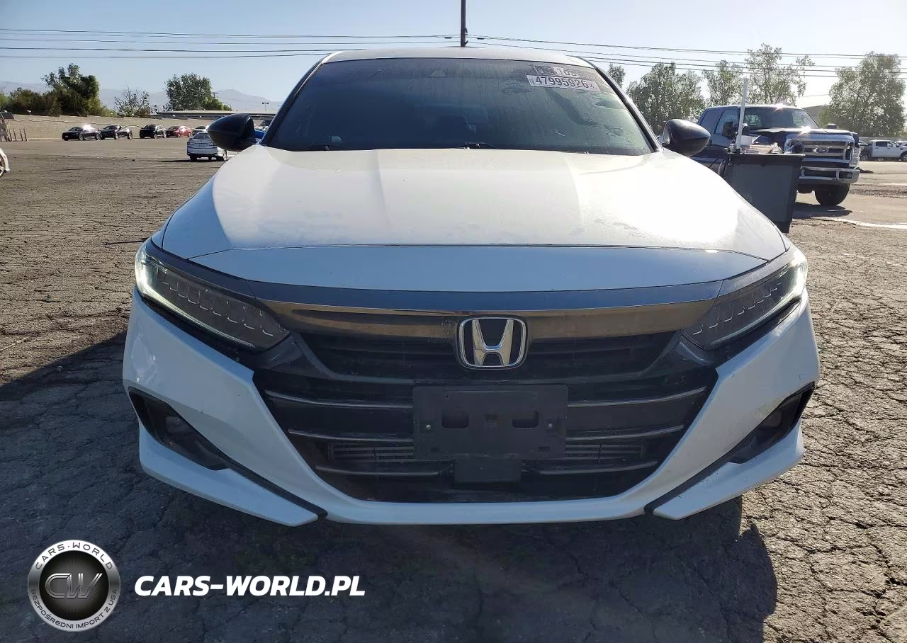 2021 Honda Accord Sport VIN:1HGCV1F37MA040342 - 5