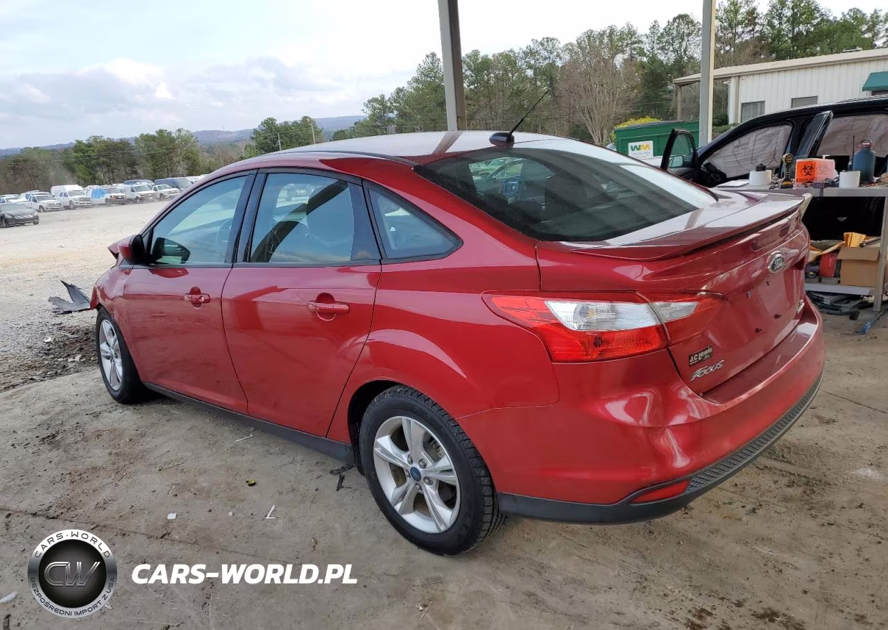 2012 Ford Focus Se VIN:1FAHP3F24CL472638 - 2