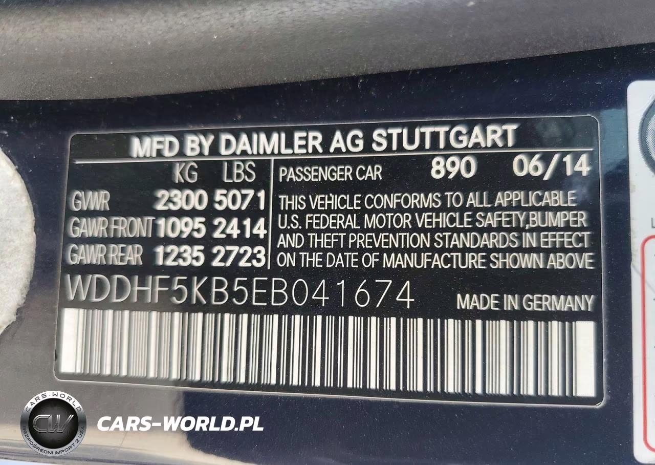 2014 Mercedes-Benz E 350 VIN:WDDHF5KB5EB041674 - 12