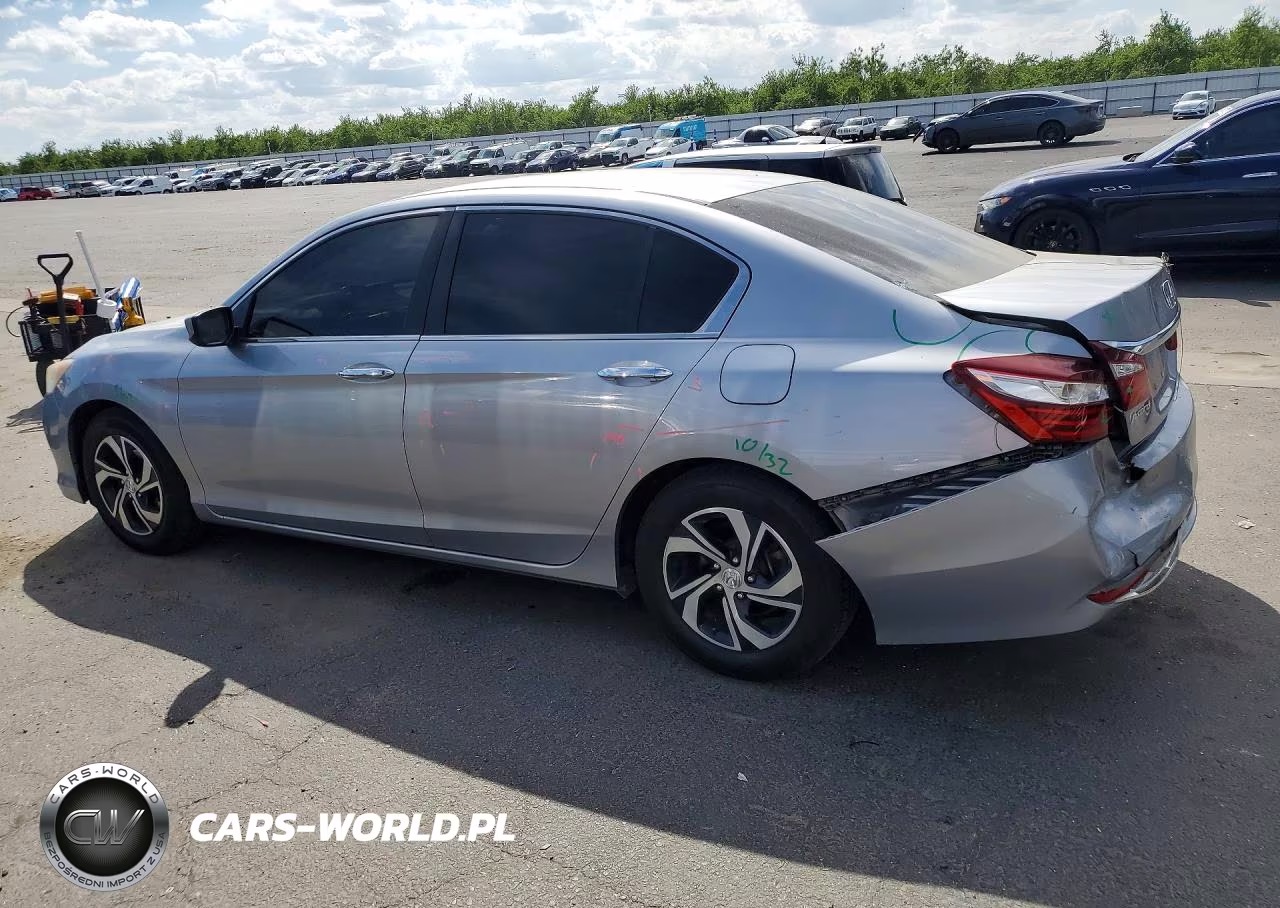 2016 Honda Accord Lx VIN:1HGCR2F37GA122540 - 2