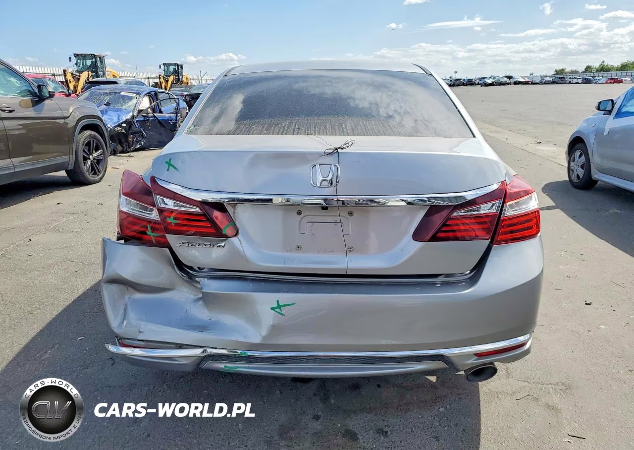 2016 Honda Accord Lx VIN:1HGCR2F37GA122540 - 6