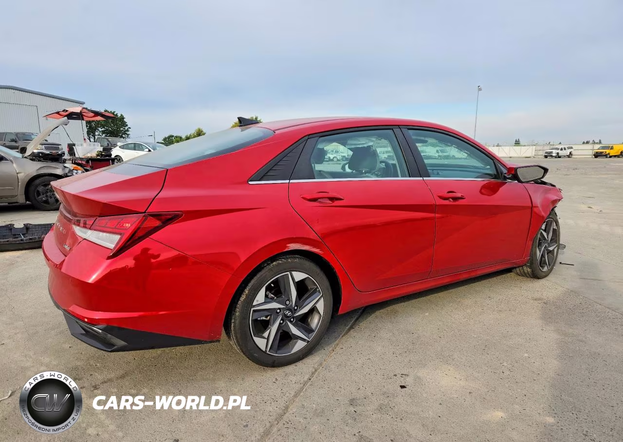 2021 Hyundai Elantra Limited VIN:5NPLP4AG1MH019953 - 3