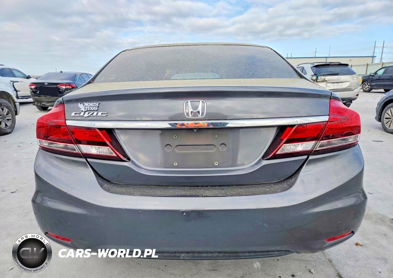 2013 Honda Civic Lx VIN:2HGFB2F59DH547628 - 6