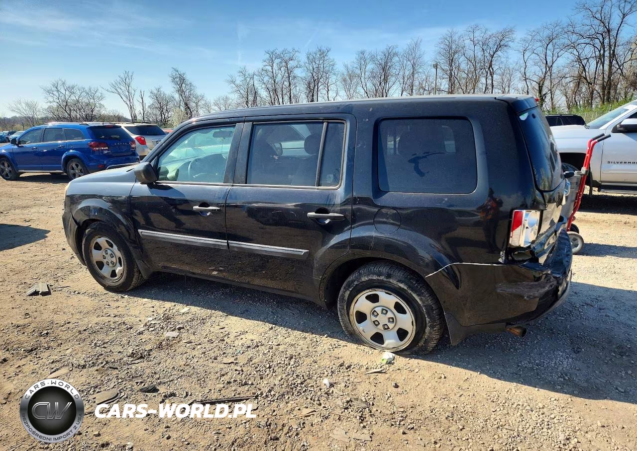 2013 Honda Pilot Lx VIN:5FNYF4H22DB002788 - 2