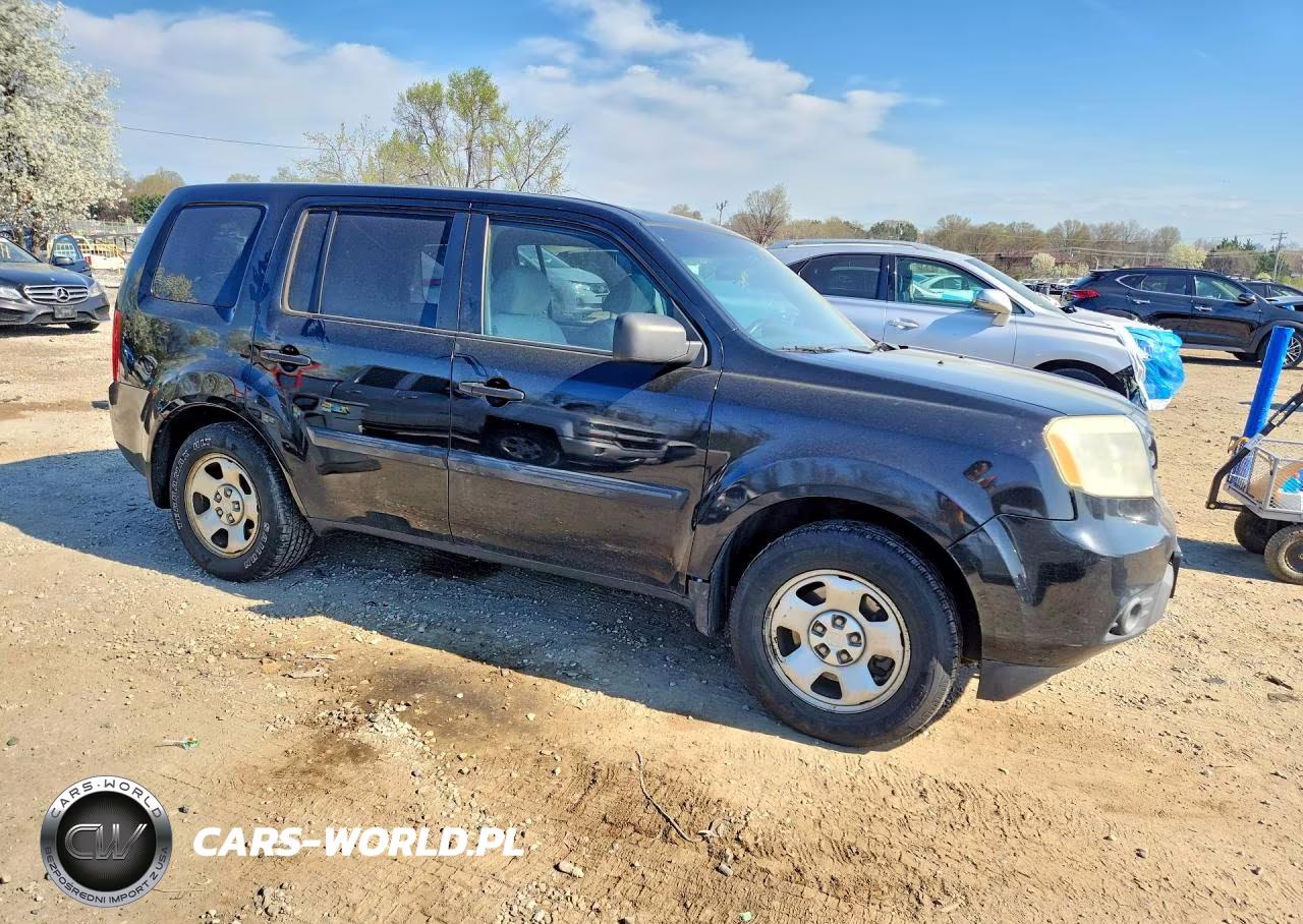 2013 Honda Pilot Lx VIN:5FNYF4H22DB002788 - 4