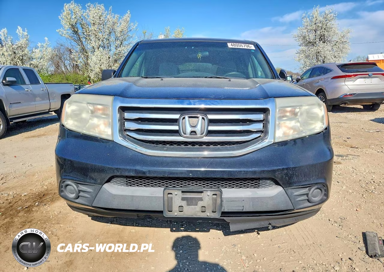 2013 Honda Pilot Lx VIN:5FNYF4H22DB002788 - 5