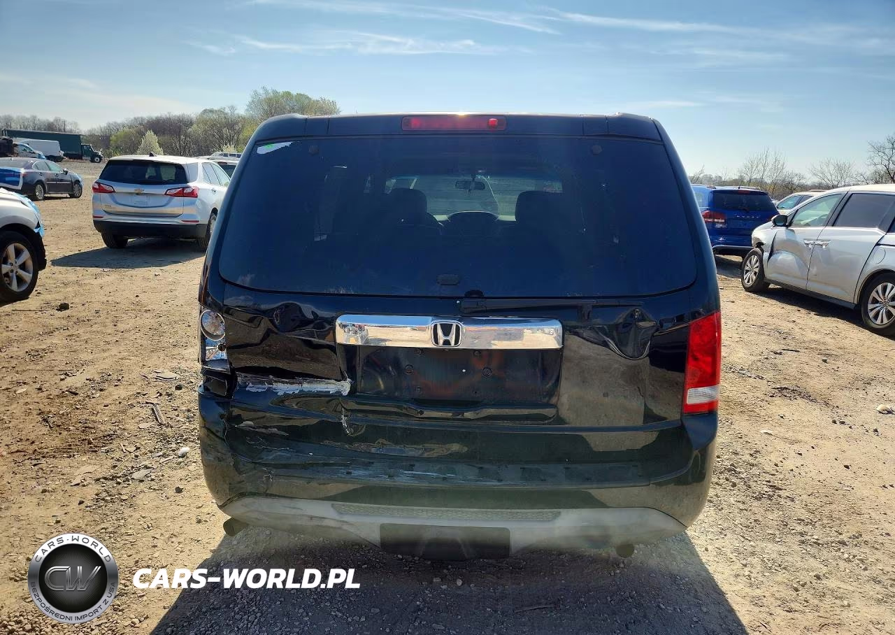 2013 Honda Pilot Lx VIN:5FNYF4H22DB002788 - 6