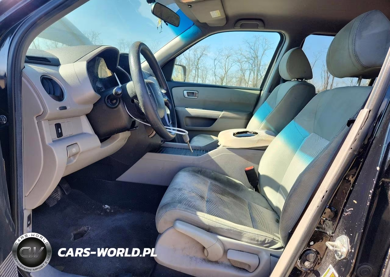 2013 Honda Pilot Lx VIN:5FNYF4H22DB002788 - 7